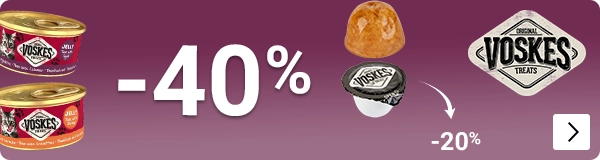 Voskes natvoer & snacks tot 40% korting